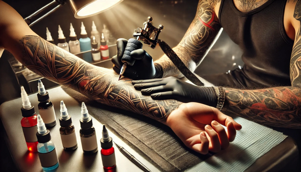 Tattoo Ink Ends Up