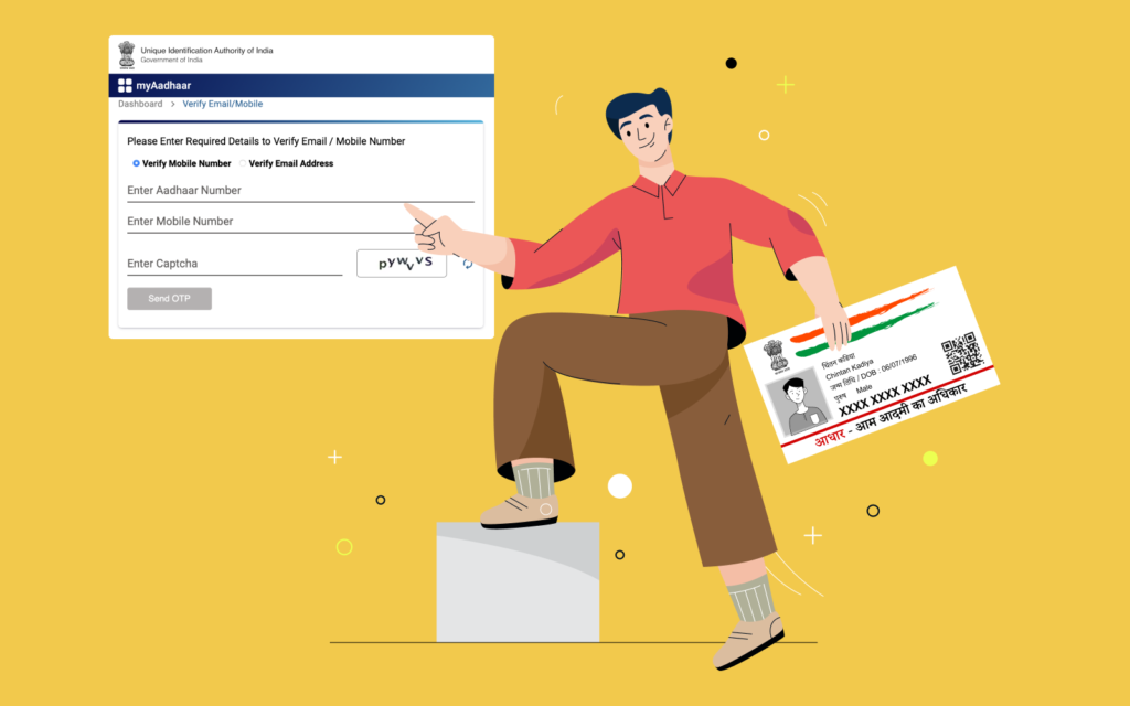 Link Aadhaar with Mobile Number in 5 Minutes