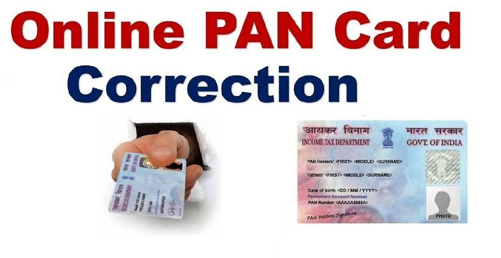 PAN Card Correction Online