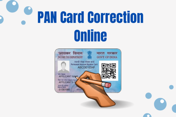 PAN Card Correction Online