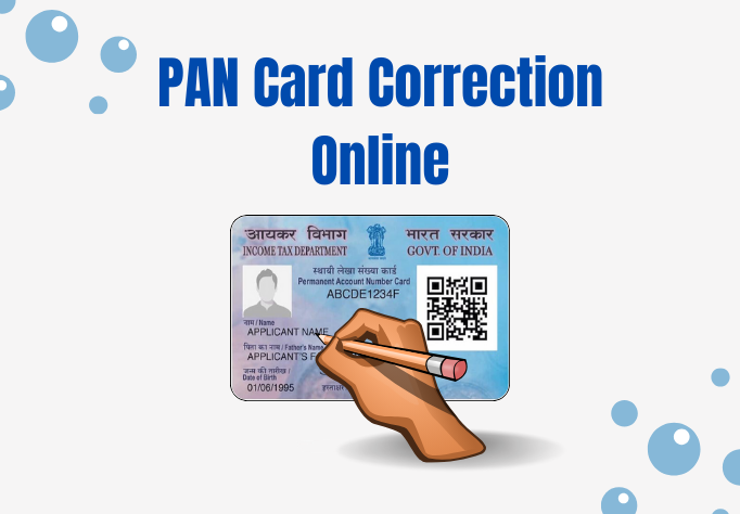 PAN Card Correction Online