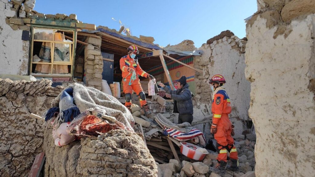 चीन में ताजा भूकंप (दिसंबर 2025)