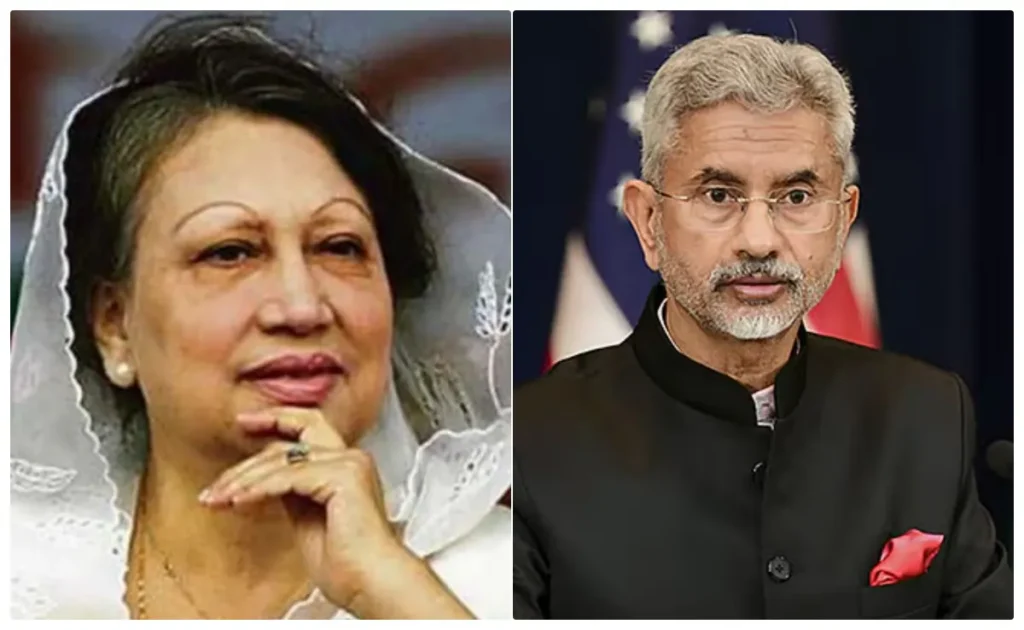 एस. जयशंकर ने खालिदा जिया के अंतिम संस्कार