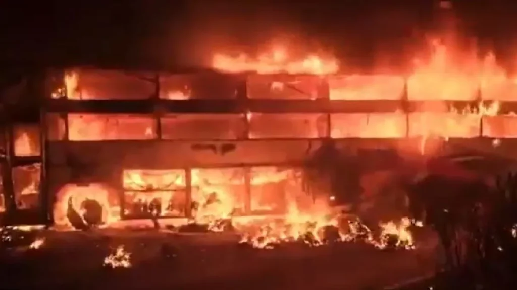 Andhra Pradesh Bus Accident