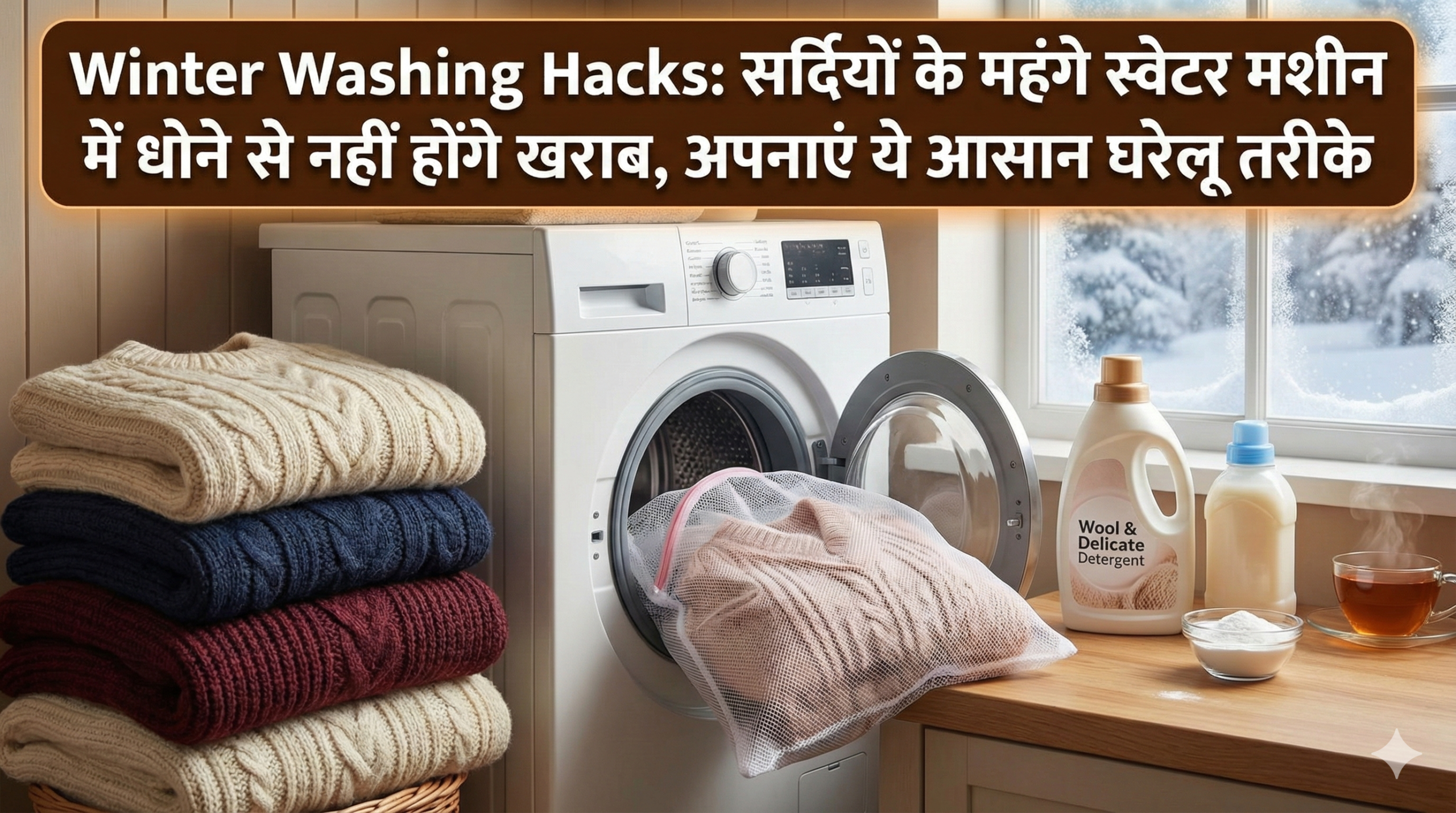 winter sweater washing hacks