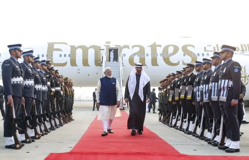 UAE President India Visit