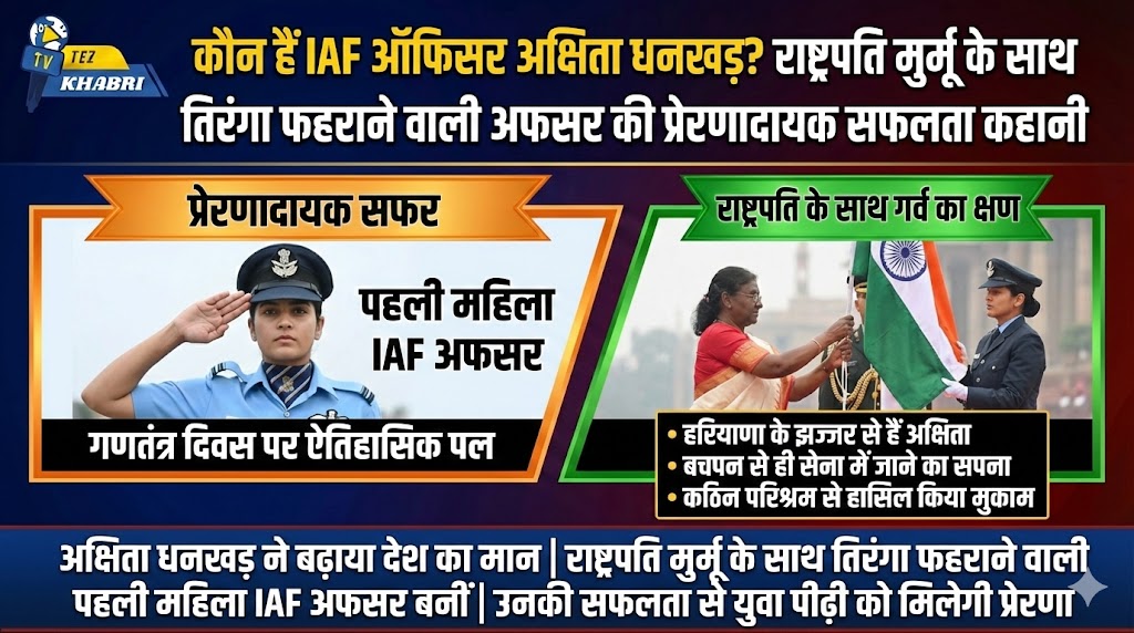 IAF Officer Akshita Dhankhar