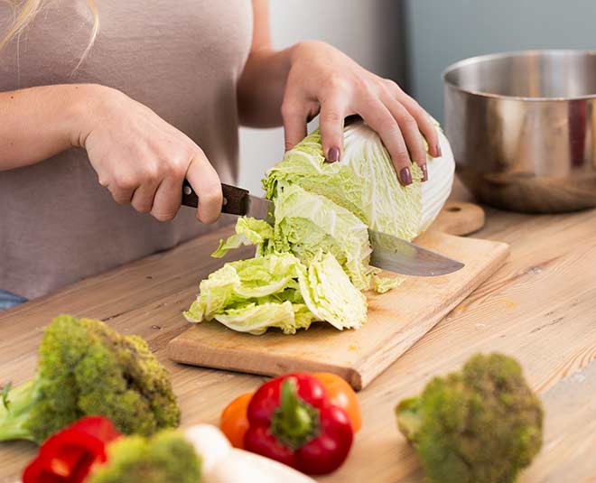 kitchen hacks for vegetable chopping