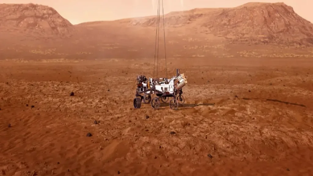 NASA ने मंगल पर GPS 