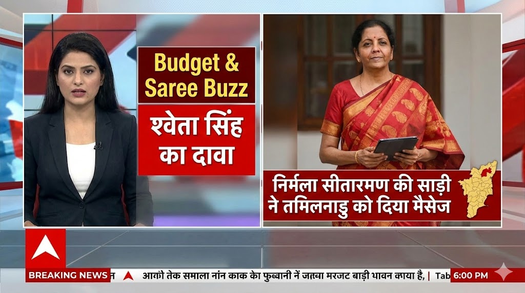 Nirmala Sitharaman Saree