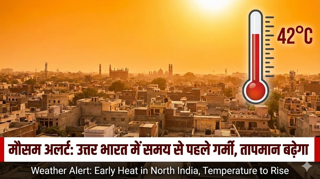 उत्तर भारत में समय से पहले गर्मी