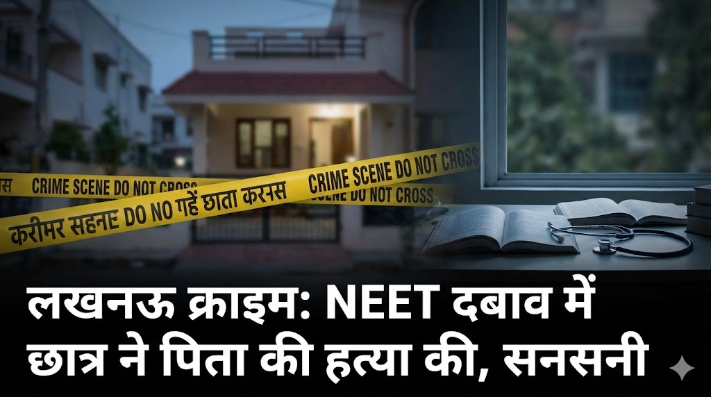 NEET दबाव में छात्र ने पिता की हत्या