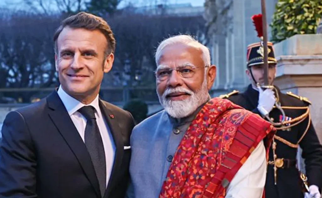 Modi Macron Meeting