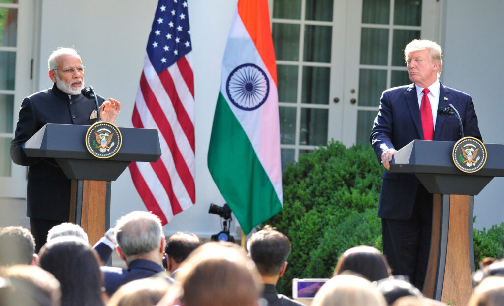 PM Modi Donald Trump Talk