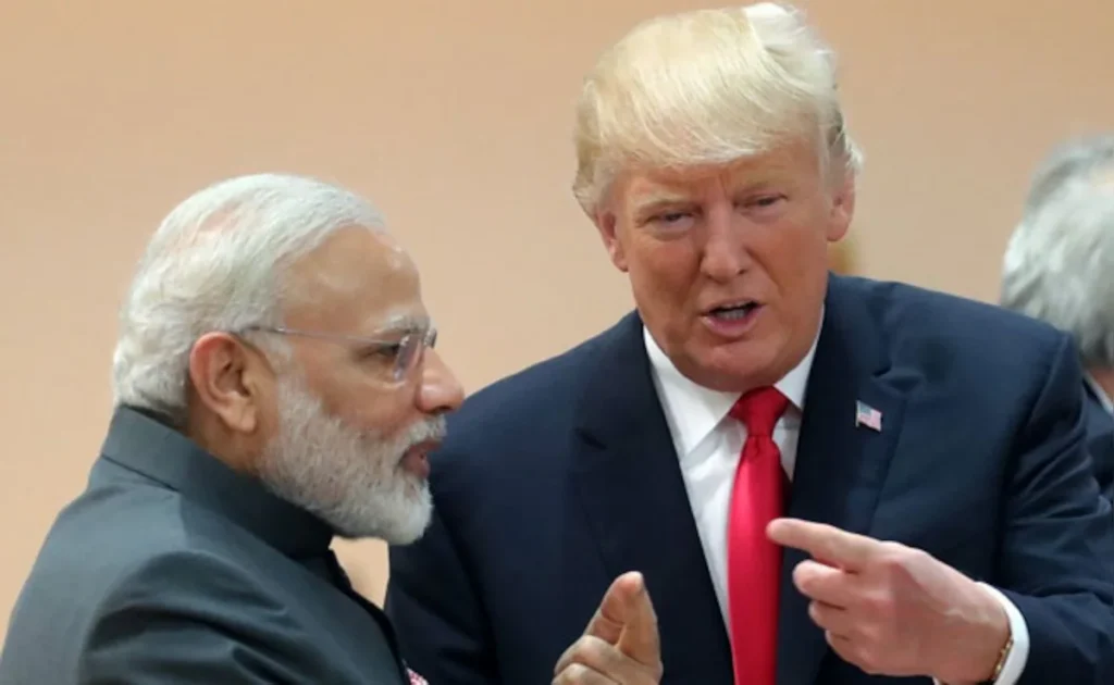 PM Modi Donald Trump Talk