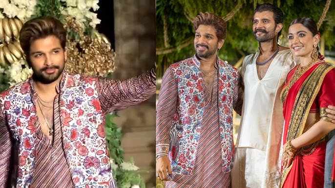  रश्मिका-विजय की ग्रैंड पार्टी