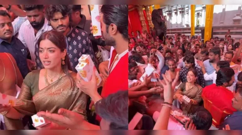 रश्मिका-विजय तिरुपति दर्शन