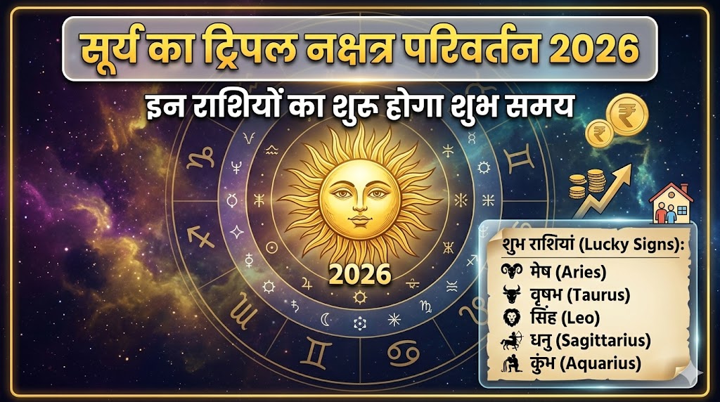 Sun Triple Nakshatra Change 2026