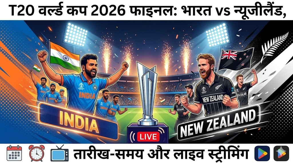 T20 वर्ल्ड कप 2026 फाइनल