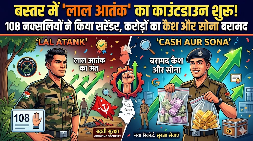 08 नक्सलियों ने किया सरेंडर,