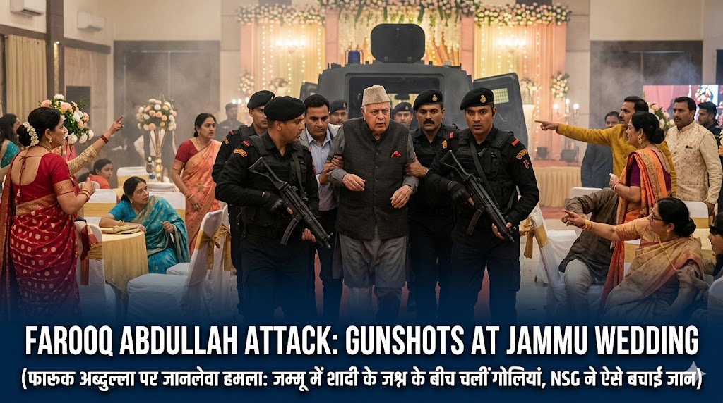 फारूक अब्दुल्ला पर जानलेवा हमला