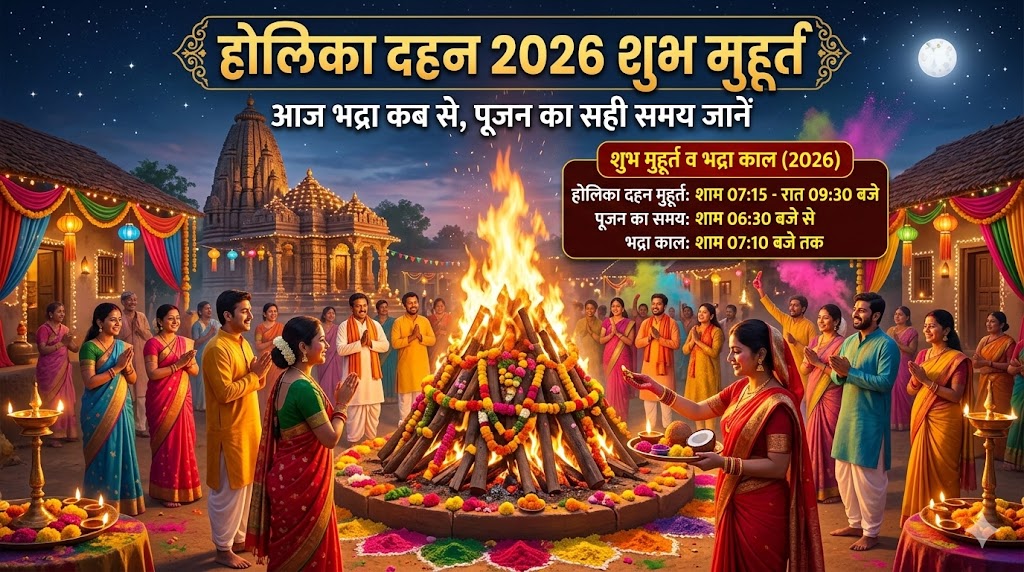 होलिका दहन 2026
