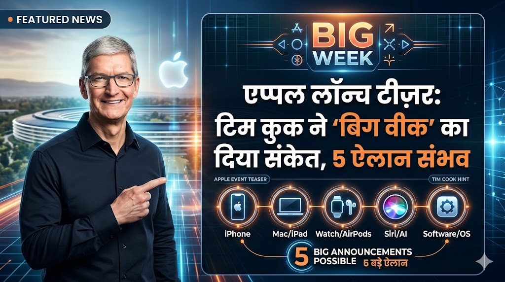 Apple लॉन्च टीज़र