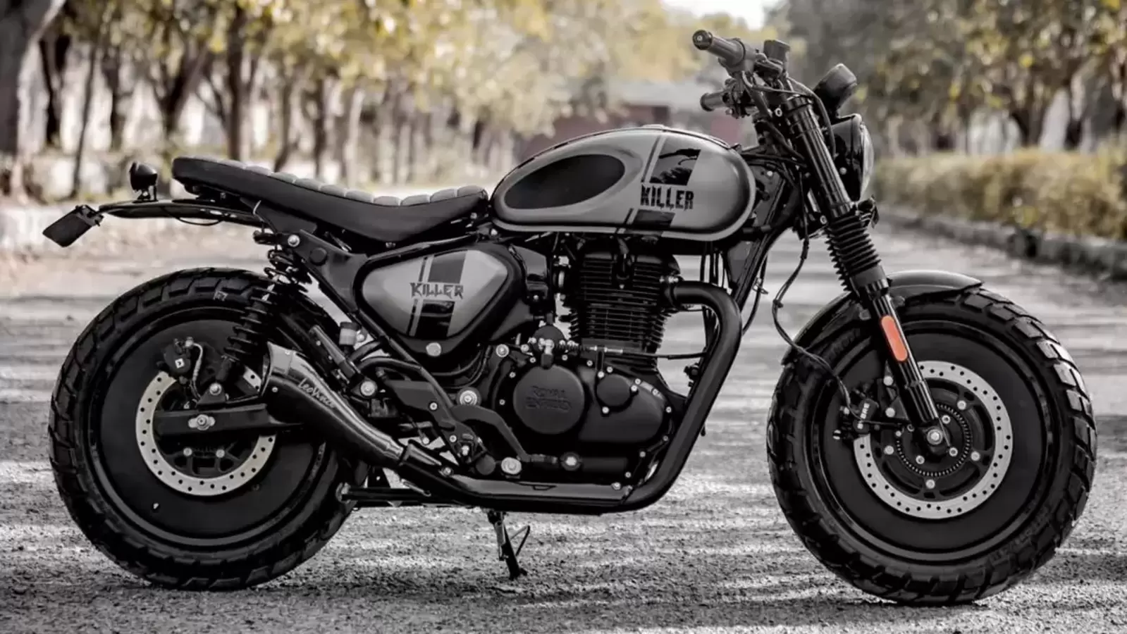 Royal Enfield Hunter 350 Modified