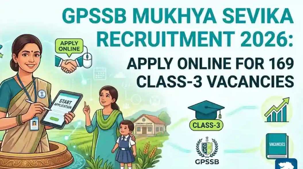 GPSSB Mukhya Sevika Recruitment 2026