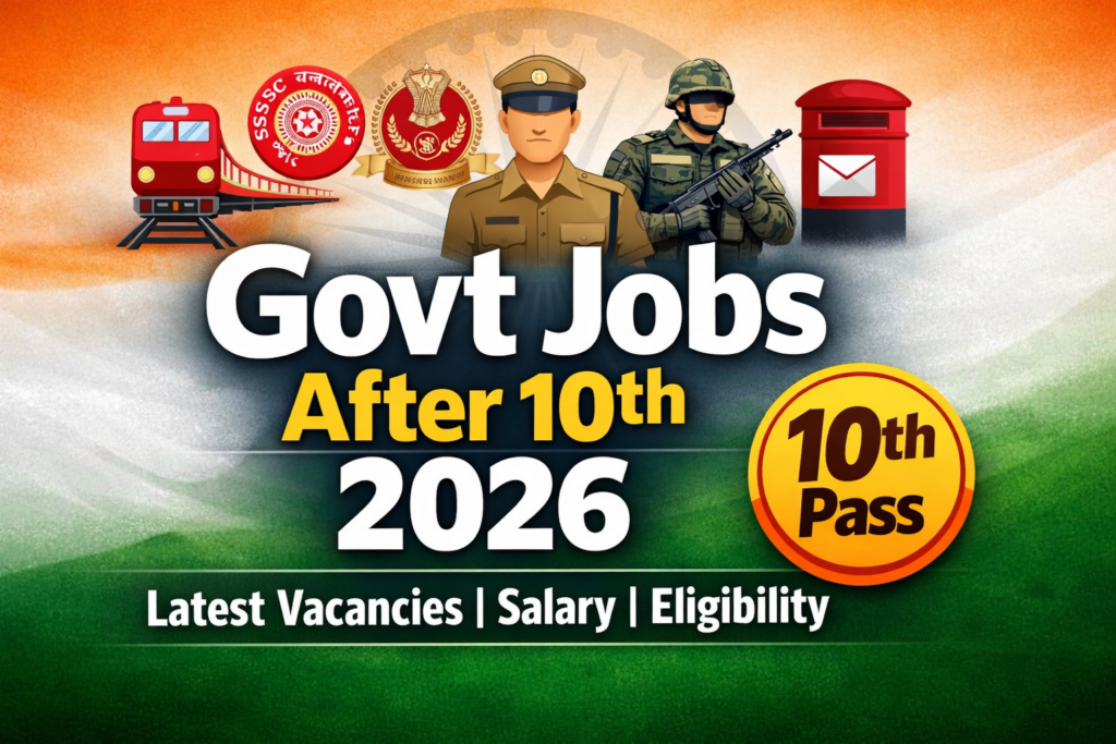 10th Pass Government Jobs