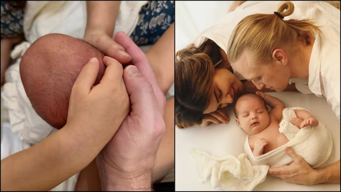Aashka Goradia second baby boy