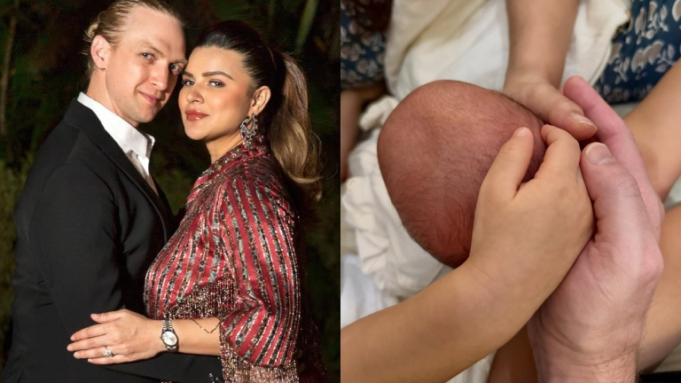 Aashka Goradia second baby boy