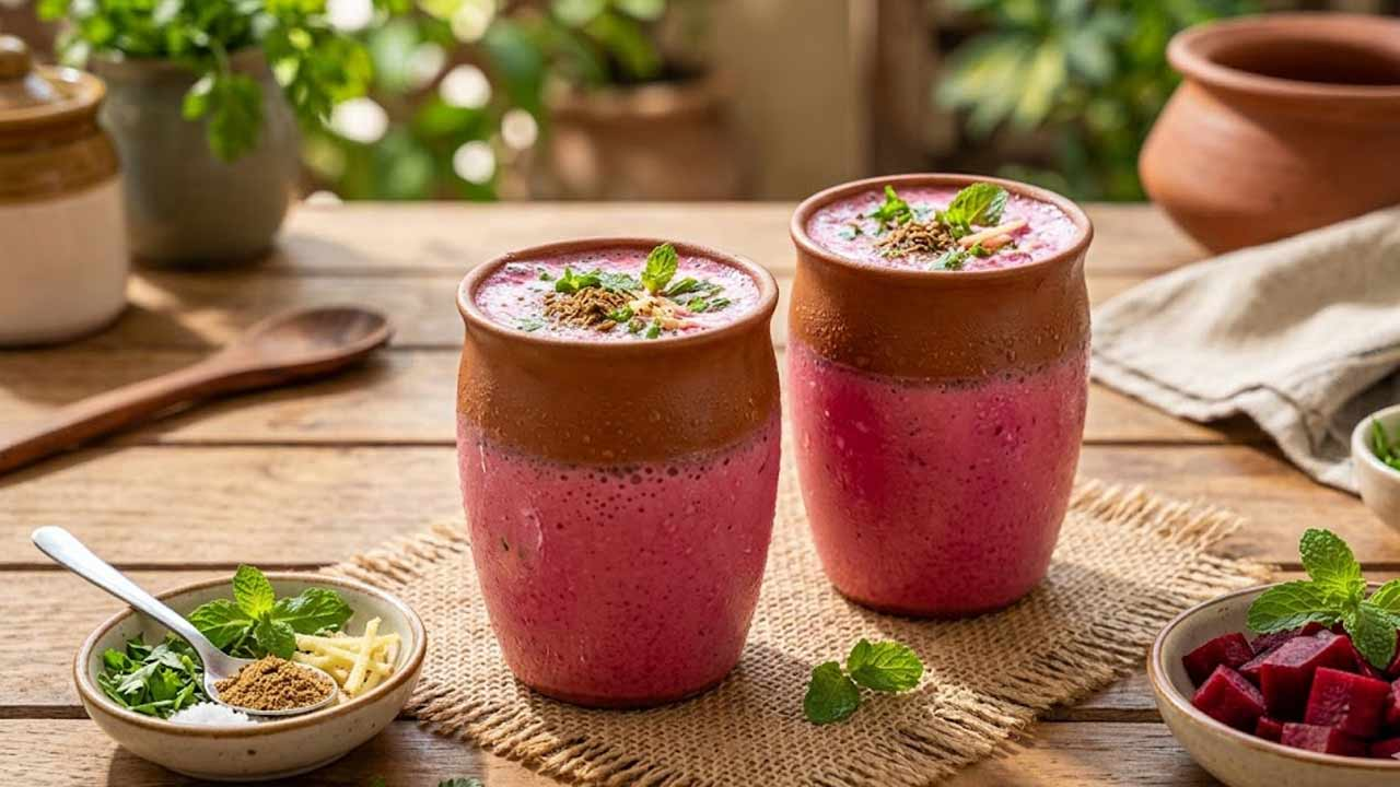 Beetroot Chaas Recipe