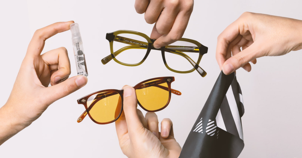 Glasses Cleaning Tips