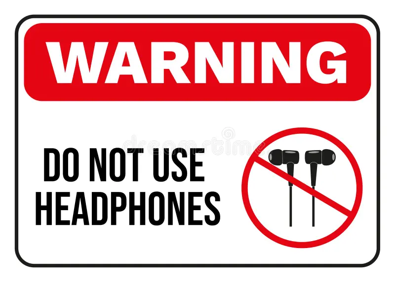 Earphones Use Alert