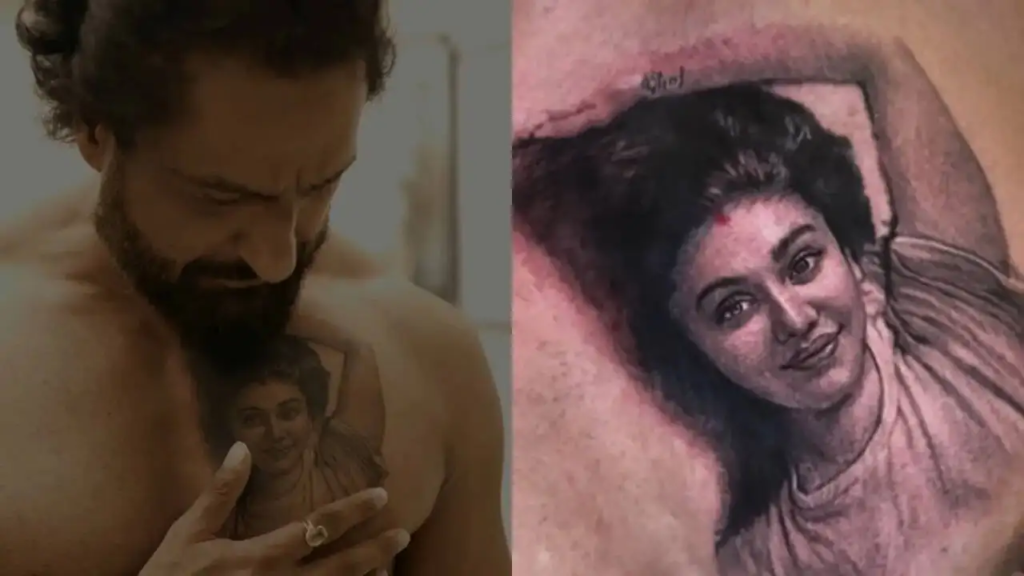 Parag Tyagi Shefali Jariwala tattoo