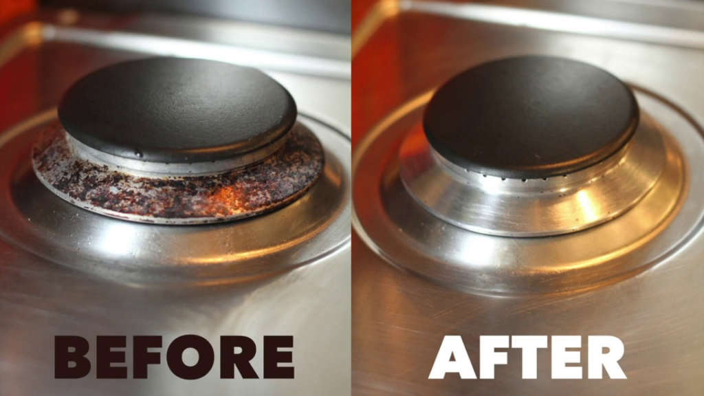 How to Clean Gas burners