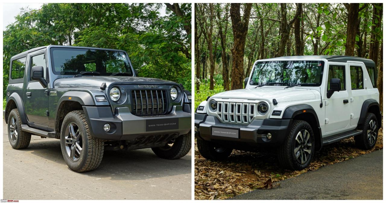 Mahindra Thar 2026: 3-Door, Thar Roxx (5-Door)